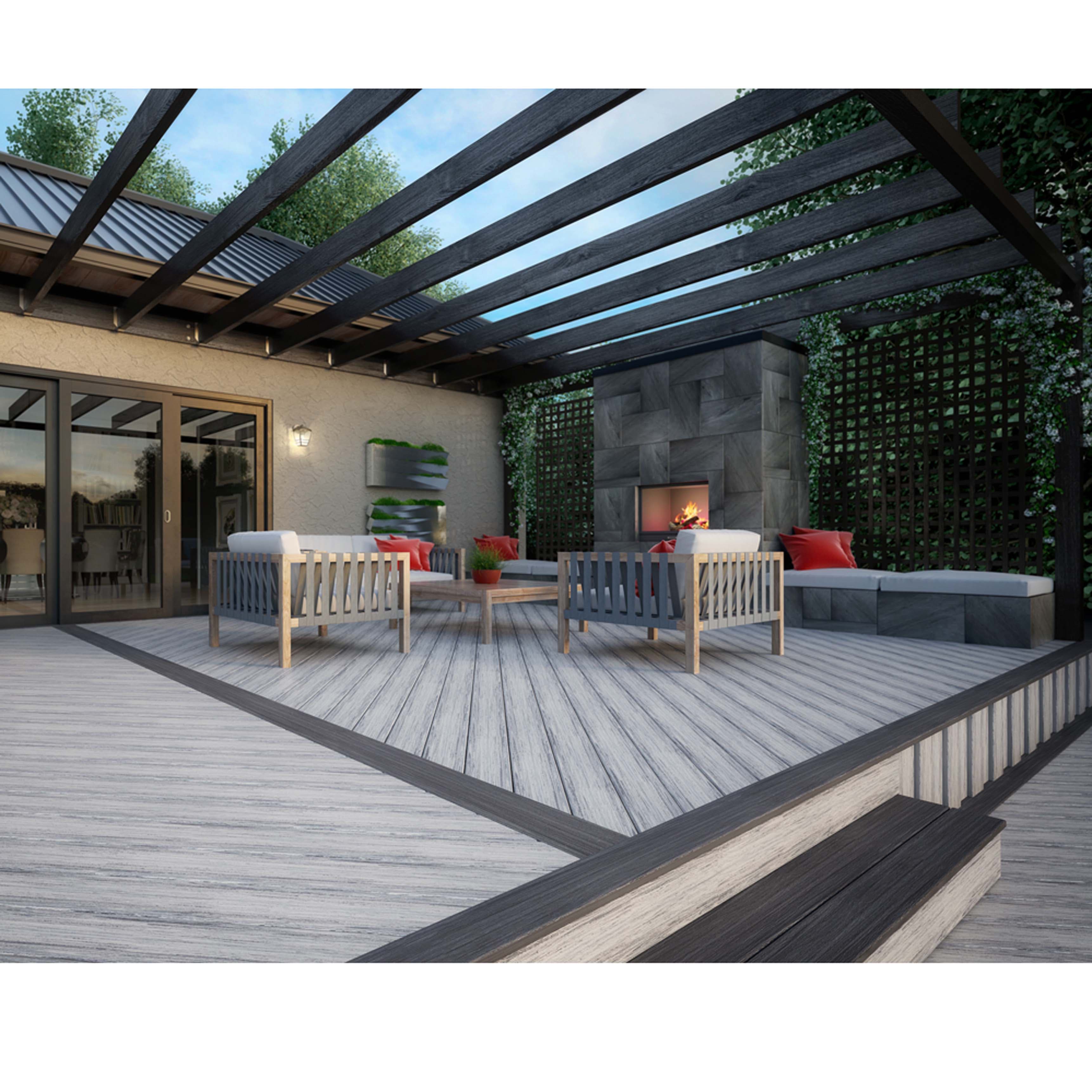 Custom composite deck in San Antonio